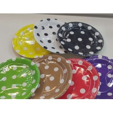 Mini Poko dot paper plates (10 psc) Mini Poko dot paper plates (10 psc)