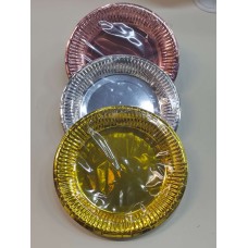 Metallic paper plates Metallic paper plates