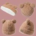 Elastic Windproof Bear Ear Hat