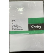 White easi seal envelopes