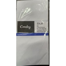 White easi seal envelopes