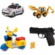 Gun and Car Gun and Car
