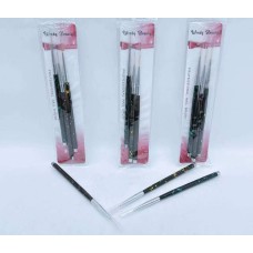 3 Psc Liner Brushes