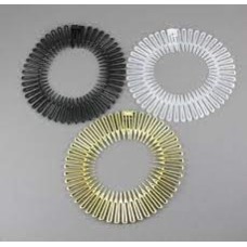 Full Circle Spring Head Band Comb Plastic Flexible Hair 