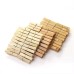 20ps in the pack Multi-function Clips Natural Wooden Laundry Clothes Pins