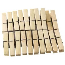 20ps in the pack Multi-function Clips Natural Wooden Laundry Clothes Pins