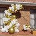  80 PSC White Gold Balloon Decoration Set