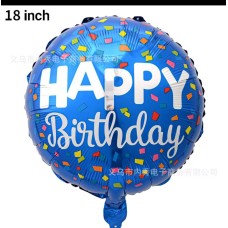 HAPPY BIRTHDAY FOIL BALLOON 18 INCH