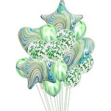 10 PSC Happy Birthday Balloon Set