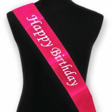 Happy Birthday Sash