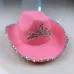 Cowgirl Hat Drawstring Rhinestone