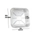 Single Foil Container Deep Large Square no Lid ( 9 x 9 inch )