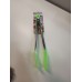 Silicon Tong With Stainless Steel Handle - Silver Green