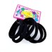 6 Soft  Hair Elastics  Bands 