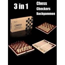 3-IN-1 CHESS BOARD GAME