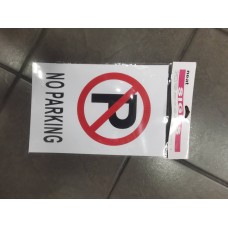NO PARKING SIGN 