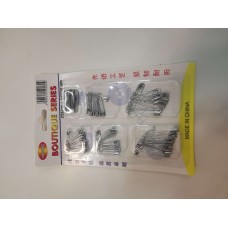 6 PACK STYLE SAFETY PINS