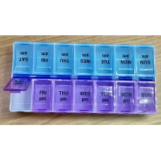 Pill Box AM &PM Pill Case