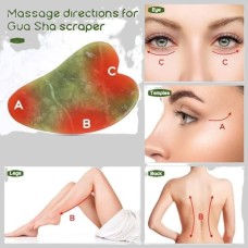  Gua Sha facial massage tool