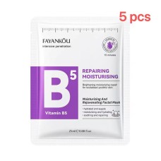 5Psc Fayankou Intensive Penetration Vitamin B5 Moisturizing face mask