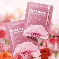 5Psc SADOER Real Rose Moisturizing Facial Mask 5Psc SADOER Real Rose Moisturizing Facial Mask