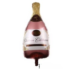 Champagne Bottle-shaped Foil Balloon