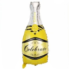  Champagne Bottle-shaped Foil Balloon