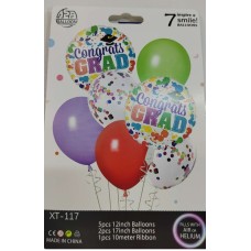 Graduation balloon set