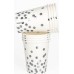 Party cups 10psc (GLITTER DOT)