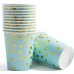 Party cups 10psc (GLITTER DOT)