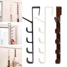1 PC Over The Door Hook, Door Hook Organizer Rack Hanger Backpack Handbag Clothes Coat Hook For Home Bathroom Kitchen 1 PC Over The Door Hook, Door Hook Organizer Rack Hanger Backpack Handbag Clothes Coat Hook For Home Bathroom Kitchen