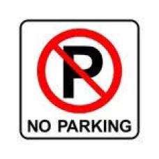 NO PARKING SIGN NO PARKING SIGN