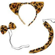 Fancy Dress Animal Printed Set
