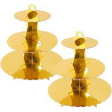 3 Tier Paper Cupcake Stand