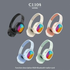  Cute  Bluetooth Headphones With HD Microphone Bluetooth & Wired Headset  (On the Ear)