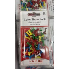  Colorful Push Pins,