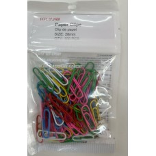 Colored paper clips 100 PSC