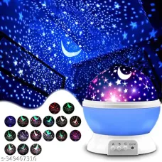 Night Lights , ZHOPPY Star and Moon Starlight Projector Lamp