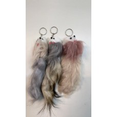 Marten fur keychain