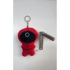 Squid Game plush keychain