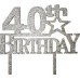Happy Birthday Cake Topper Numbers