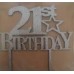 Happy Birthday Cake Topper Numbers