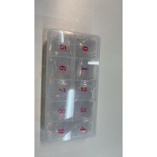 500 Psc Nail Tips(Half tips)