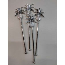 4 Psc Pineapple Metallic cocktail fancy's 4 Psc Pineapple Metallic cocktail fancy's
