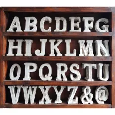 Wooden letters 