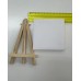 Mini canvas with a mini wooden easel