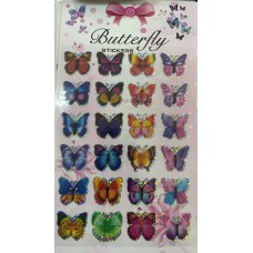 Butterfly sticker 24Psc