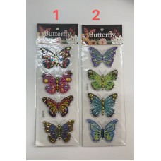 3D Butterfly sticker 