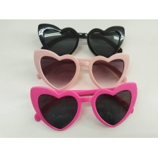 Heart-shaped sunglasses