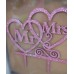 Mr & Mrs Cake Topper